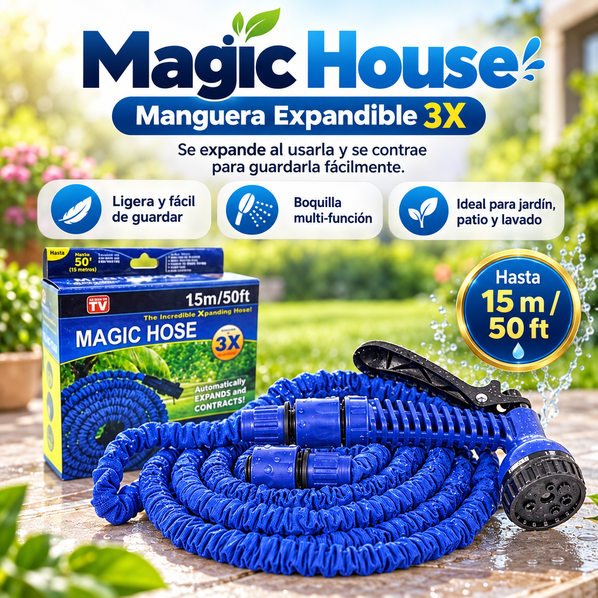 Magic House - Manguera expandible X3
