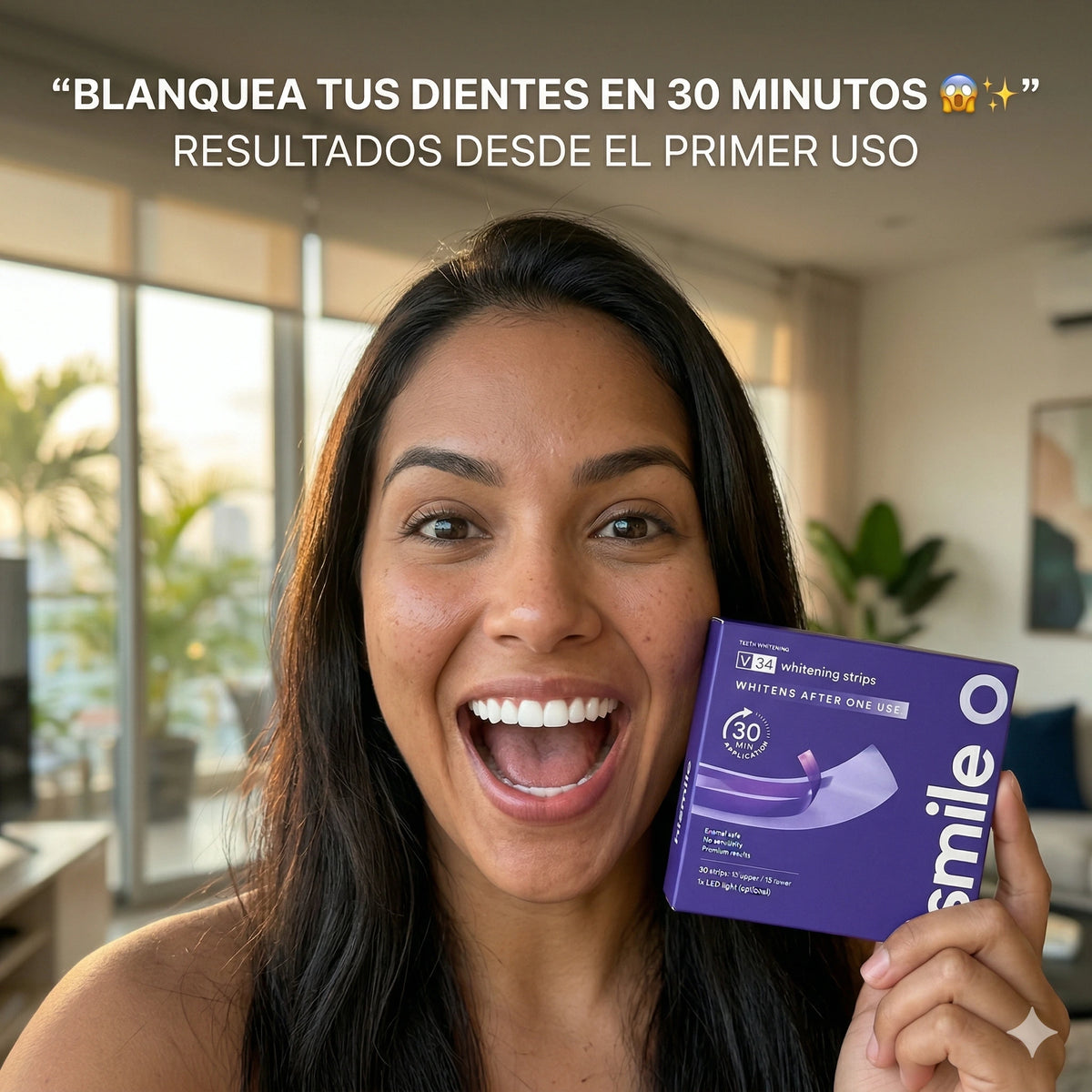 Hismile Tiras Dentales - Blanquea dientes en minutos