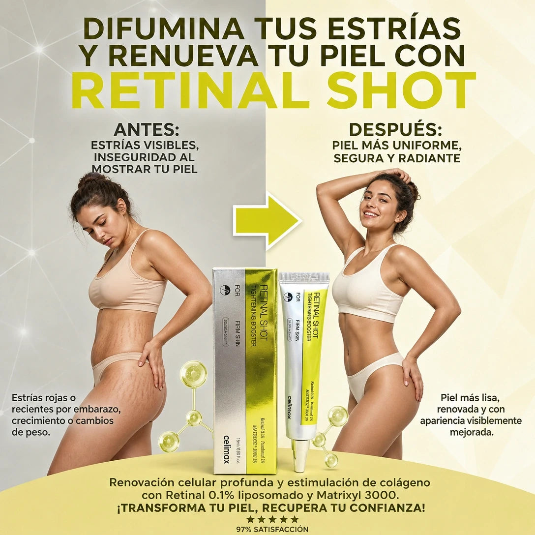Retinol estrias