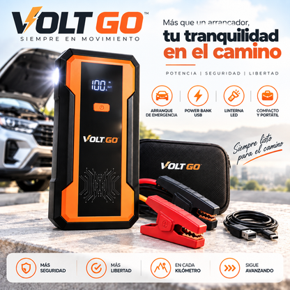 Volt Go - Batería portátil  - enciende tu carro en 5 min