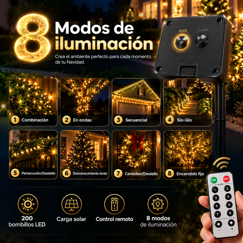 Navilux™ - Ilumina tu Navidad sin aumentar tu factura de energía