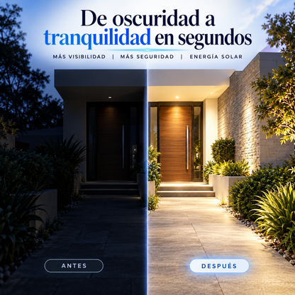 Lámpara solar LED de 500 Wats