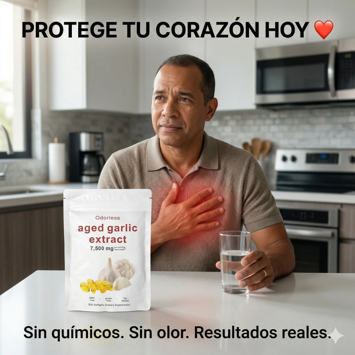 Aged Garlic Extract x300 caps - Protege tu Corazon