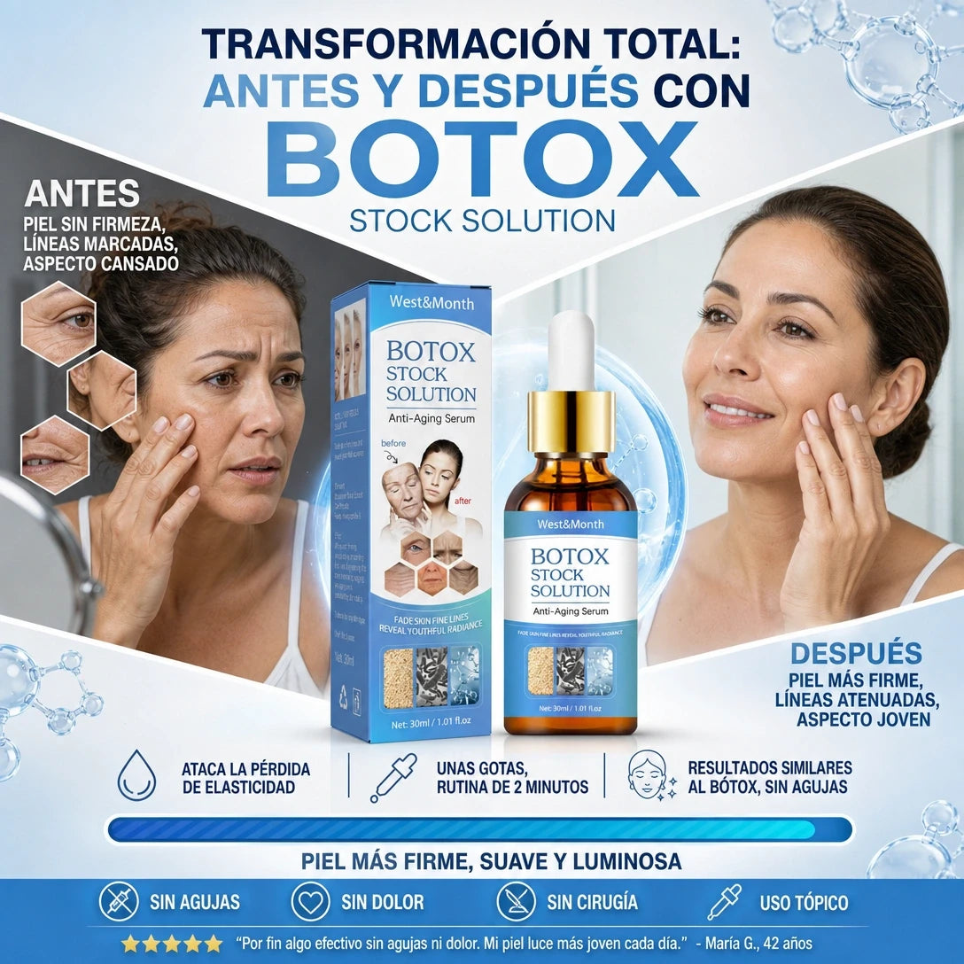 Botox - Reduce lineas de expresión
