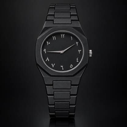 Reloj Arabe - Elegancia minimalista