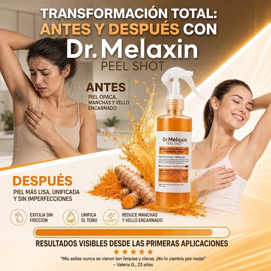 Dr melaxin peel shot - tratamiento instantaneo