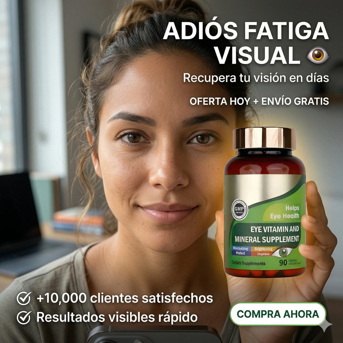 Zooone 90 capsulas - adiós fatiga visual
