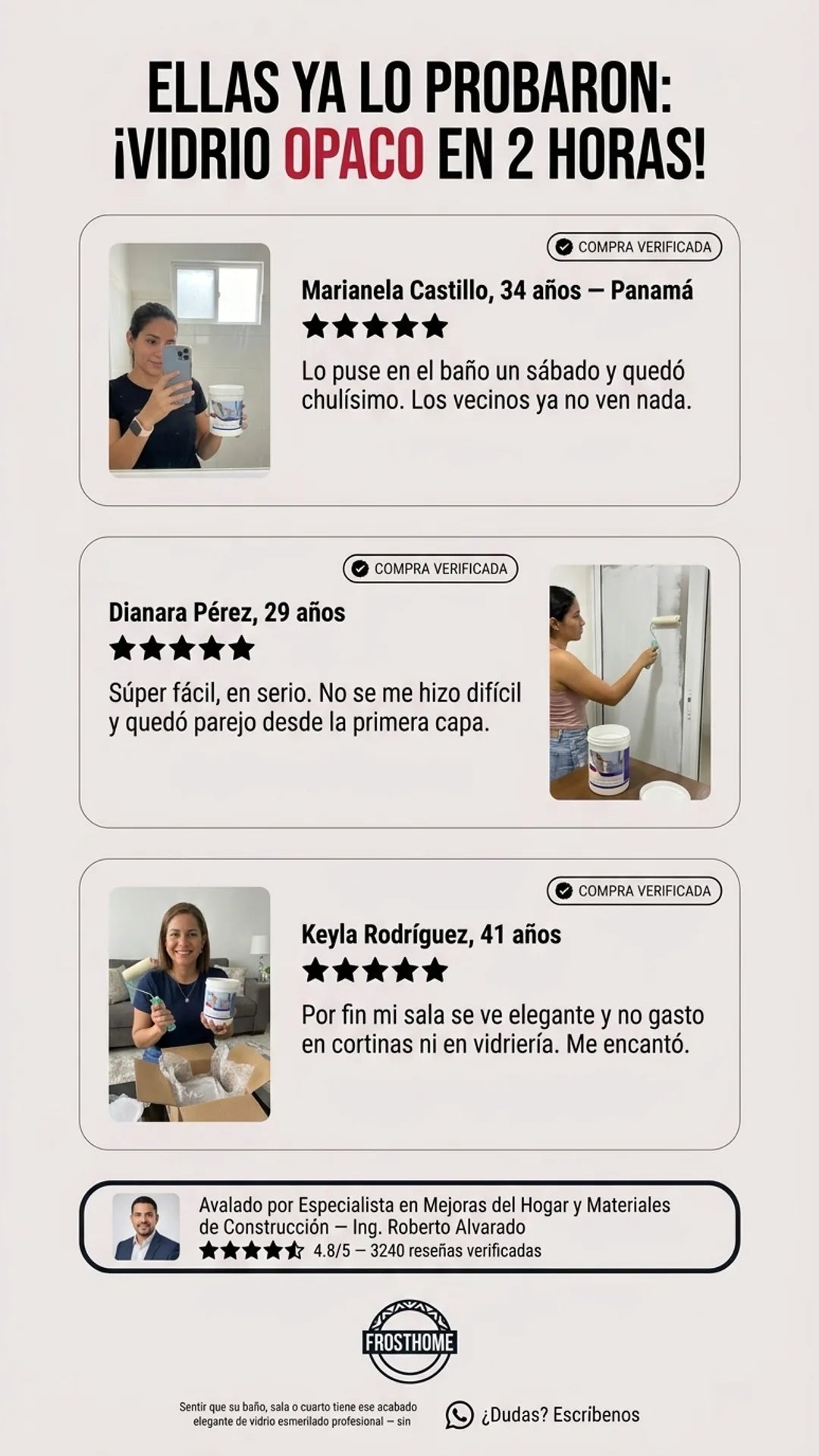 FrostHome — reseñas