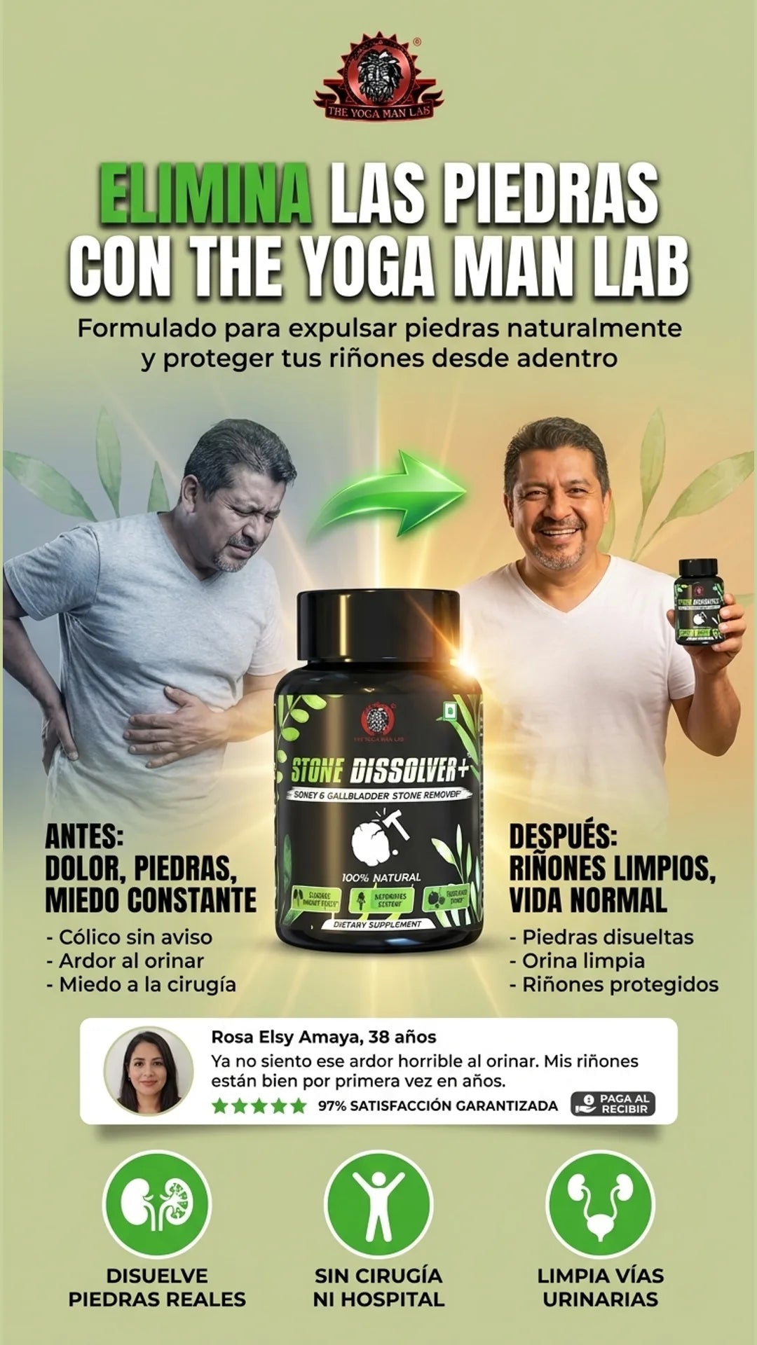 The Yoga Man Lab — antes-despues