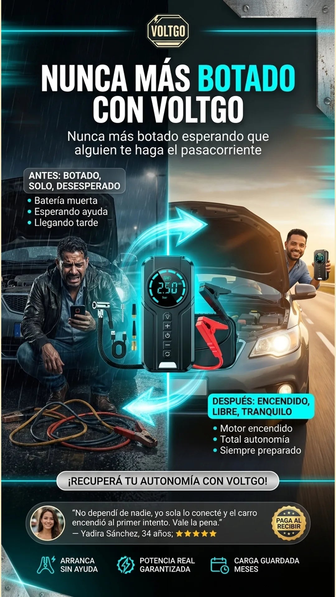 VoltGo — antes-despues
