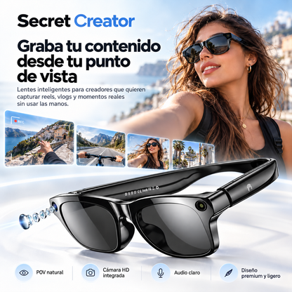 Secret Creator - Gafas de creación de contenido