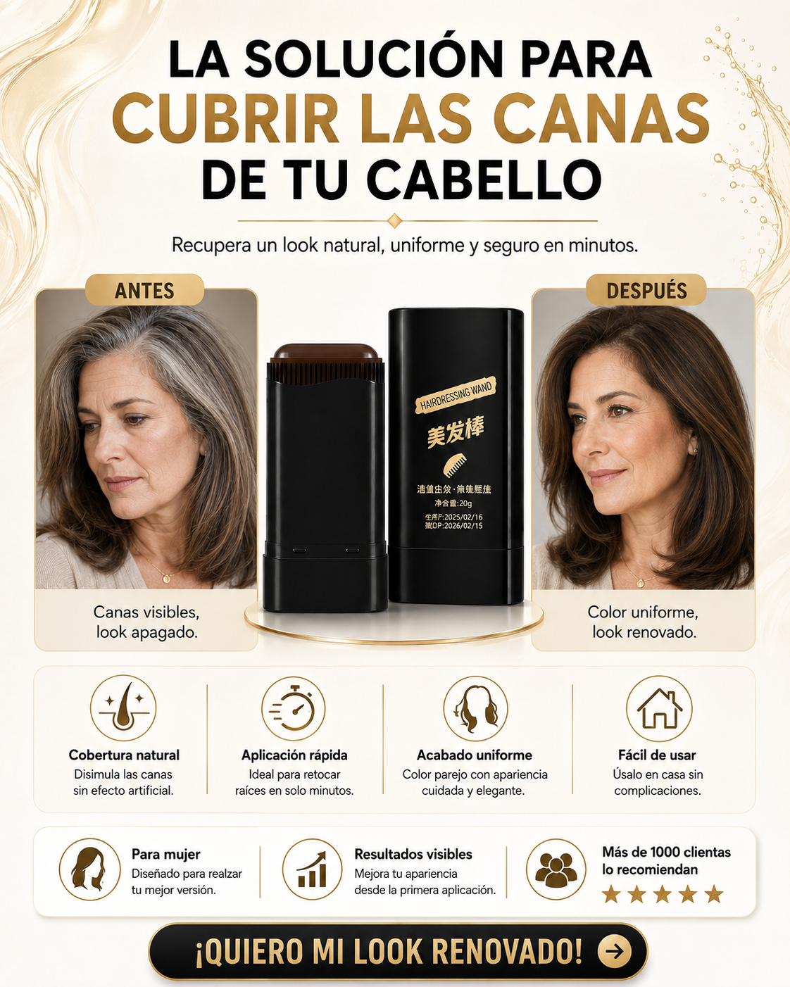 Cubre canas Rw - Cubre canas fácil y rápido de manera natural