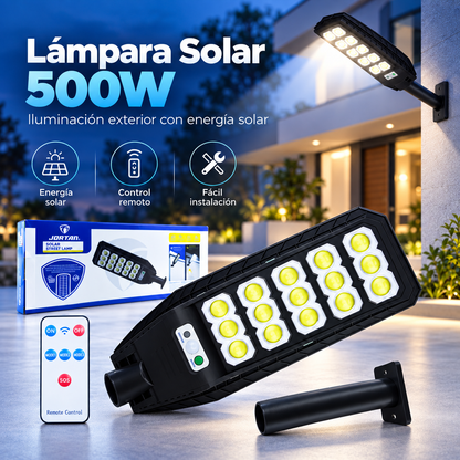 Lámpara solar LED de 500 Wats