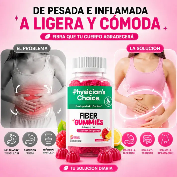 Fiber Gummies - Adiós Inflamación - PRODUCTO ORIGINAL
