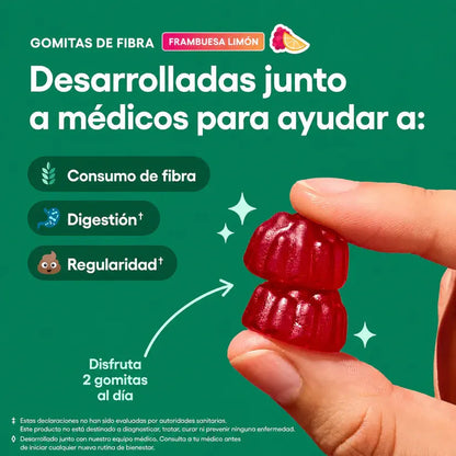 Fiber Gummies - Adiós Inflamación - PRODUCTO ORIGINAL