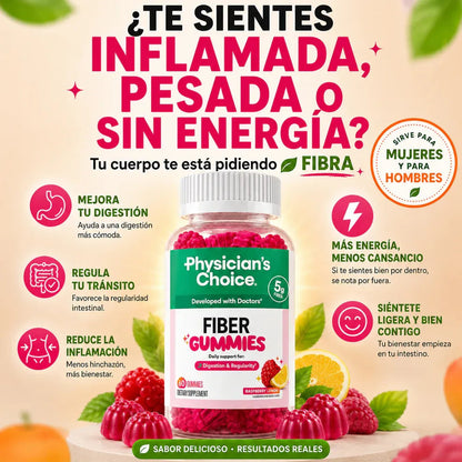 Fiber Gummies - Adiós Inflamación - PRODUCTO ORIGINAL
