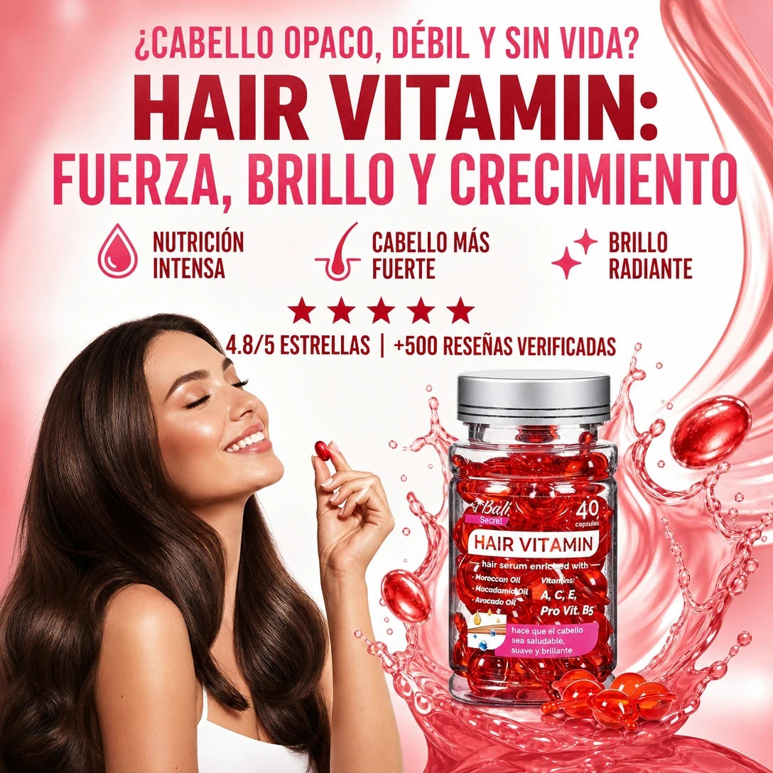 Hair Vitamin - Recupera el cabello dañado