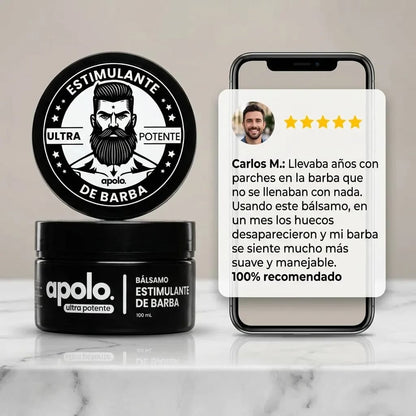Apolo Barba - Ten la barba poblada en menos de 30 días